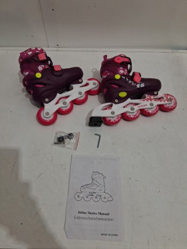 ERNAN INCLINE roller blades - SMALL - PURPLE/PINK (model: HT-Q6) image 3