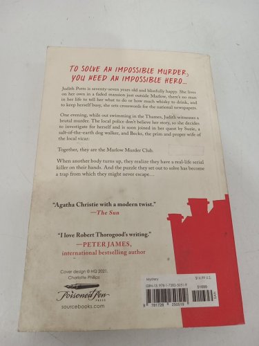 (Paperback) The Marlow Murder Club: A Novel by Robert Thorogood image 3