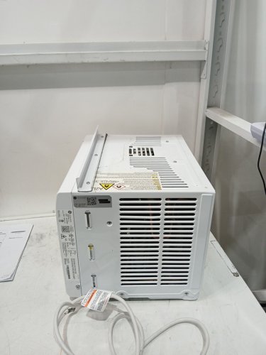 ge Electronic Window Air Conditioner - 6000btu - up to 250sq.ft - 16.4" x 13.4" x 12.6" - white (model: AWCS06BWFC) image 8