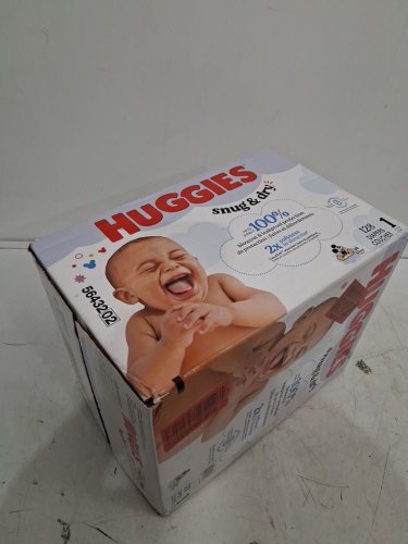 128pk huggies snug and dry diapers - size 1 - mickey mouse print image 2