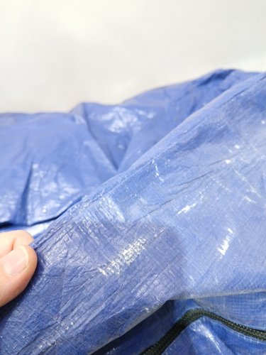 Heavy Duty Mattress Bag with Hand Grips for Moving and Storage - QUEEN Size (82" x 57" x 15") - blue image 4