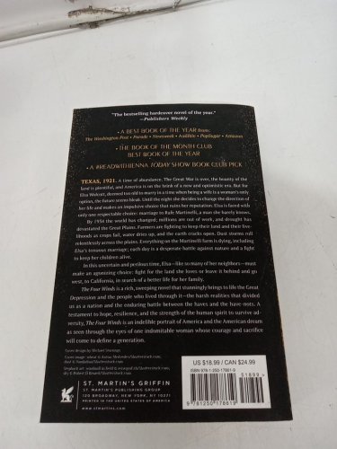 (Paperback) The Four Winds: A Novel by Kristin hannah image 3