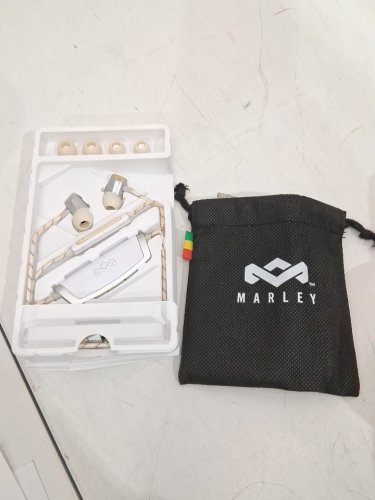 House of Marley Uplift 2 Wireless BLUETOOTH neckband Earbuds - Silver (Model: EM-JE103-SV) image 4