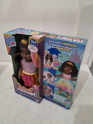 BABY ALIVE PRINCESS ELLIE GROWS UP, INTERACTIVE BABY DOLL WITH ACESSORIES - MULTICOLOUR (MODEL: F5237) image 3