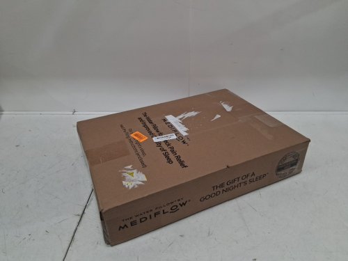 MEDIFLOW WATER PILLOW WITH MEMORY FOAM - STANDARD - 18" x 26" - WHITE (MODEL: PRN-2088) image 2
