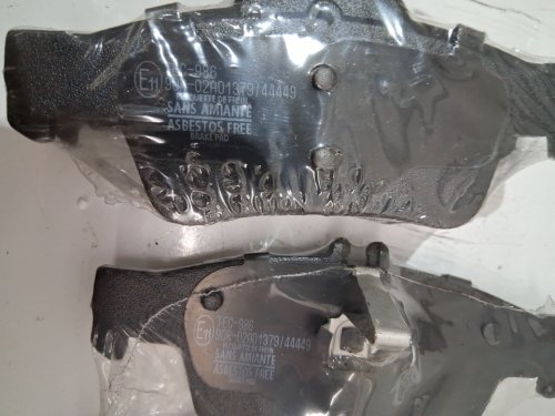 TEC Rear Ceramic Disc Brake Pads (Model: TEC-986) image 3