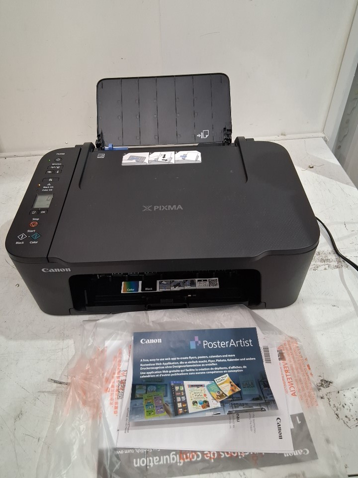 CANON PIXMA WIRELESS ALL-IN-ONE COLOUR PRINTER - BLACK (MODEL: TS3720) image 3