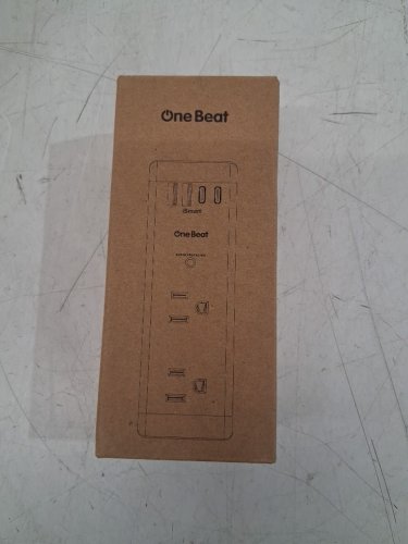 One Beat Surge Protector Outlet Extender with 4 USBs - 1800 Joules - white (model: OB3W6C2A) image 2