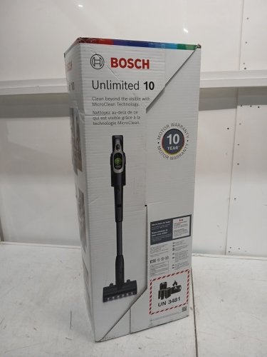 bosch Unlimited 10 Cordless Vacuum - dark cream/Black/Red (model: BXS1042GUC / 2015946) image 5