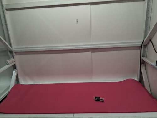 AMAZON BASICS EXTRA THICK YOGA MAT - 74" X 24" X 0.5" - PINK image 3