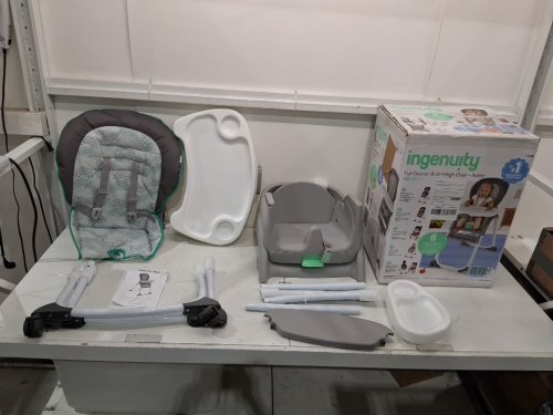 INGENUITY FULL COURSE CONVERTIBLE 6-IN-1 HIGH CHAIR - ASTRO (MODEL: 13108) image 2