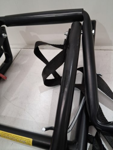 ALLEN SPORTS DELUXE 2 - BIKE SPARE TIRE RACK - 15" CARRY ARMS - 70LBS WEIGHT LIMIT - ALLOY STEEL FRAME - BLACK (MODEL: 302DN) image 4