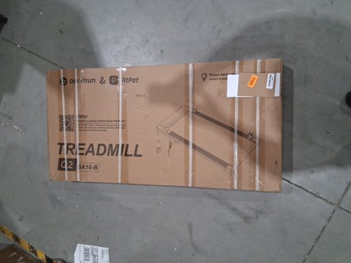 DEERRUN WALKING PAD TREADMILL WITH INCLINE - 3.8MPH, 2.5HP, 300LBS CAP - BLACK (MODEL: BA16-B) image 2