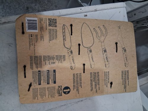 4PC Woodland Tools Co. Weed & Plant Gardening Tool Set - SILVER/GREY (MODEL: 1997588) image 3