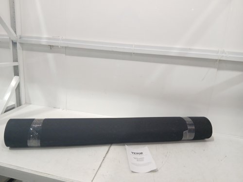 Diamond-Plate Rubber GARAGE Flooring Roll - 4FT X 10FT - BLACK (MODEL: GW3013WILLOW4*10) image 2