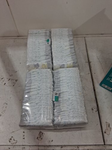 136PK PAMPERS SWADDLERS DIAPERS - NEWBORN SIZE image 2