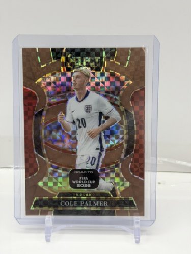 COLE PALMER LTD ED # 10/130 - PANINI PRIZM SELECT MOSIAC REFRACTOR CARD (#44) image 2