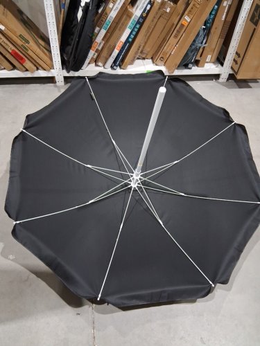 AMMSUN patio umbrella - 6ft -black image 3