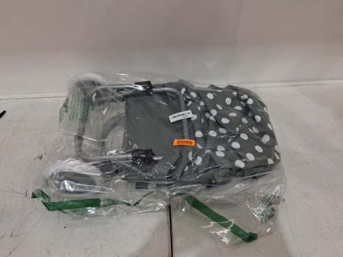 Bios Living Rolling Shopping Cart - 38" - 50lb max - grey/polka dots (model: LF533) image 2