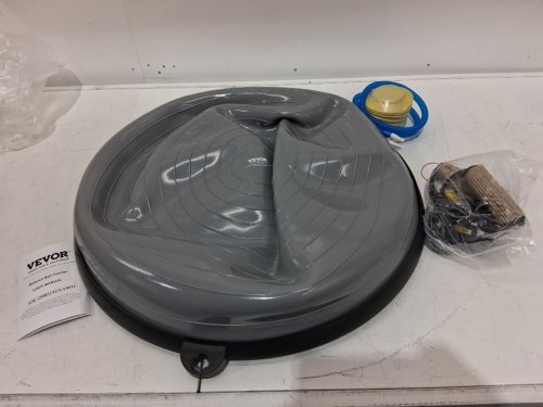 Half exercise balance ball trainer - 23" - 660lbs Cap - Grey (Model: AJ-22-4) image 3