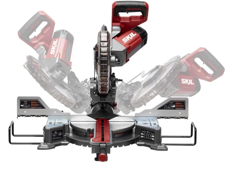 SKIL dual bevel compound sliding miter saw - 10" blade, 15amp - (model no:MS6305-00) image 2