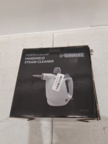 TICYACK HANDHELD STEAM CLEANER WITH ACCESSORIES & SAFETY LOCK - WHITE (MODEL: EM-316) image 2