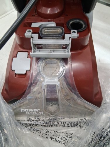 HOOVER POWER SCRUB DELUXE CARPET CLEANER/SHAMPOOER - RED (MODEL: FH50150VCD) image 3