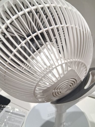 Woozoo 360° Pedestal 12-SPEED Air Circulator - ADJUSTABLE HEIGHT 21" TO 40" - WHITE (Model: STF-360DC/1747373) image 5