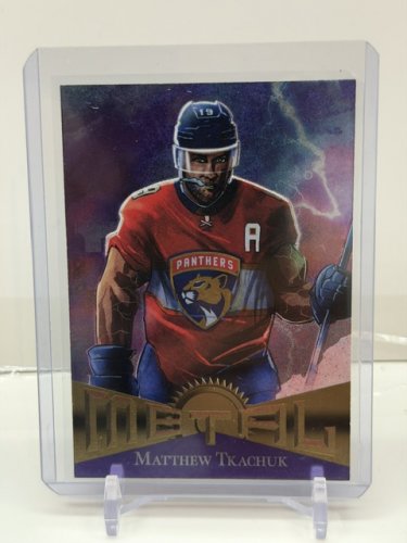 MATTHEW TKACHUK - 2023-24 SKYBOX METAL UNIVERSE POWER GRID CARD (RT4) image 3