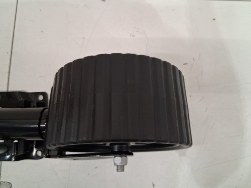 towking single Wheel Trailer Jack for rv & boat trailer - 8" - 13" Vertical Movement - 2000 lb max - black (model: 701130mb) image 4