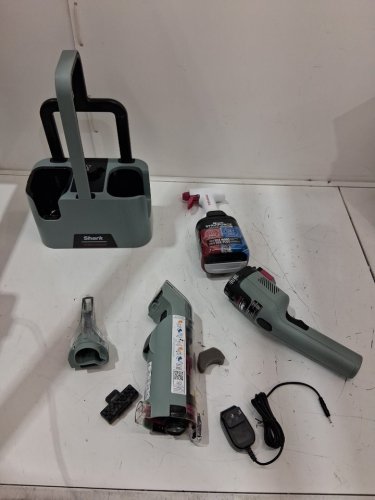 shark stainforce cordless handheld carpet/upholstery stain cleaner - (model: hx101c) image 4