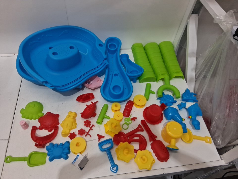 Sensory Play beach toy water Table - 32" x 25" - multicolor (model: 9390) image 2
