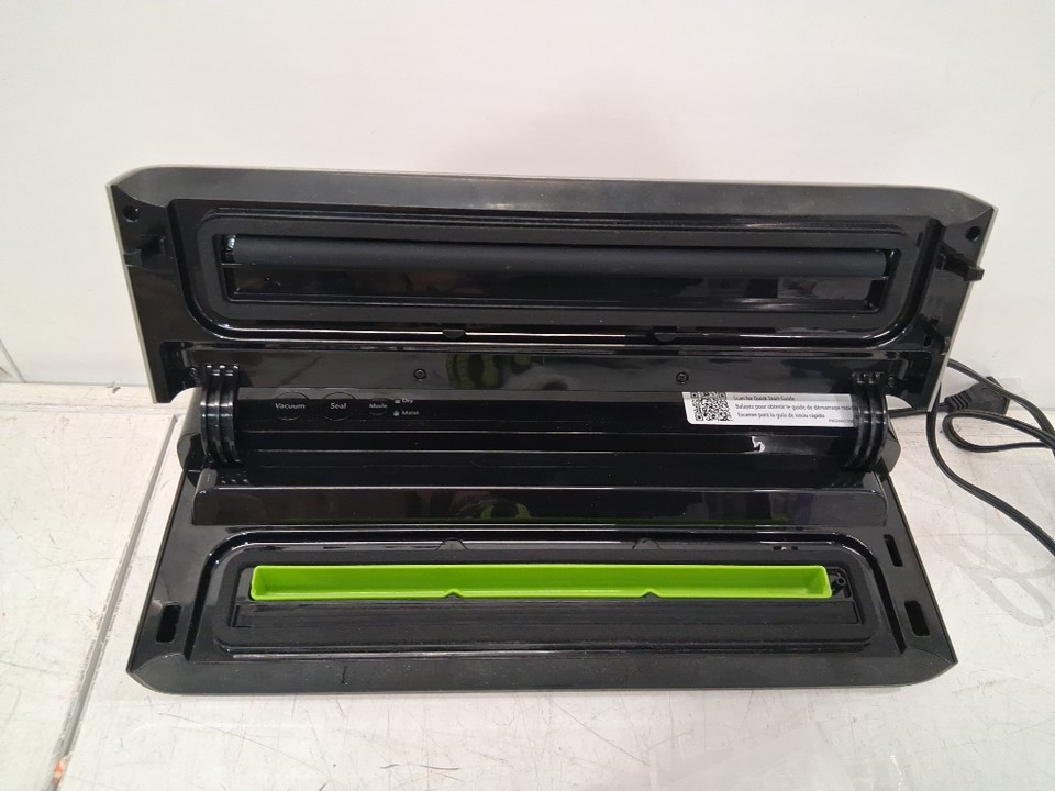 FOODSAVER POWERVAC FOOD VACUUM SEALER - BLACK/STAINLESS STEEL (MODEL: VS0150) image 4
