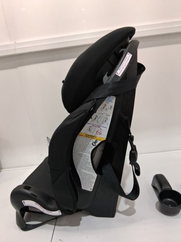 EVENFLO CHASE PLUS 2-IN-1 BOOSTER CAR SEAT FOR KIDS, 5-POINT HARNESS CONVERTS TO HIGH BACK BOOSTER - HURON/BLACK/GREY (MODEL: 30712344C) image 3