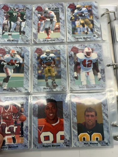 400 APPROX ASSTD 1991 DRAFT PICKS CLASSIC MULTIPLE SPORT CARDS image 17