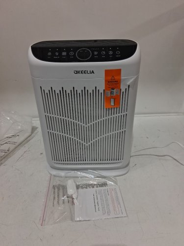 AKEELIA LARGE ROOM AIR PURIFIER WITH AROMA THERAPY DIFFUSER - 3000SQ.FT. - WHITE (MODEL: AP380) image 3