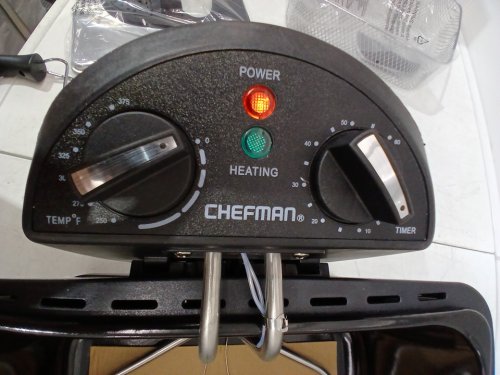 CHEFMAN JUMBO SIZE DEEP FRYER WITH TEMPERATURE CONTROL - 4.3L - STAINLESS STEEL/SILVER (MODEL: RJ07-45-SS-CA) image 4