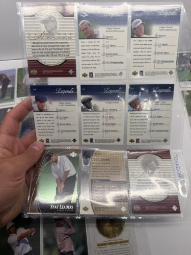 90 APPROX ASSTD UPPER DECK GOLF CARDS image 6
