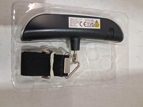 Portable Electronic Digital Luggage scale - 110lbs max - grey image 3