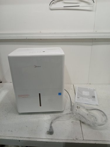 MIDEA EASYDRY DEHUMIDIFIER WITH DIGITAL DISPLAY - 1500SQ.FT. COVERAGE - WHITE (MODEL: MAD22C1AWS) image 4