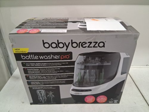 BABY BREZZA BOTTLE WASHER PRO - BABY BOTTLE WASHER, STERILIZER, AND DRYER, ALL IN ONE MACHINE CLEANS BOTTLES, PUMP PARTS & SIPPY CUPS (MODEL: BRZ0103) image 8