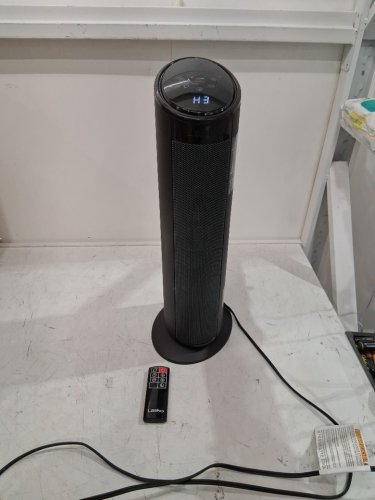 lasko electric ceramic tower heater with timer and remote - 1500w - 22"  - black (MODEL: CT22495C) image 2
