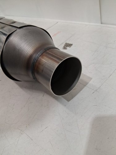 Front Stainless Steel High Flow Catalytic Convertor - Compatible With 2000-2007 Ford F250 Super Duty image 6