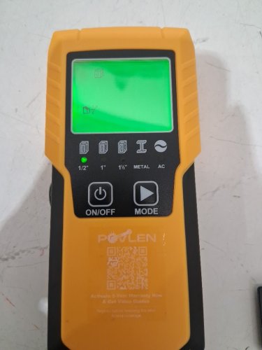 Povlen Stud Finder Wall Scanner - Yellow / Black (Model: ‎TH570) image 4