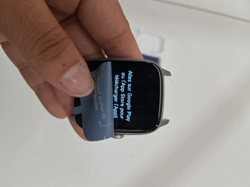 unisex waterproof touchscreen bluetooth smart watch - 1.83" dial - navy (model: tgw01) image 7