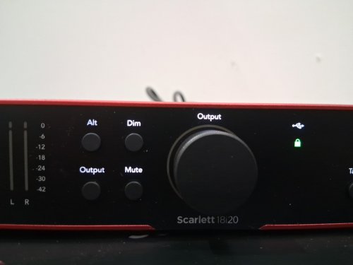 Focusrite Scarlett 18i20 4th Gen USB Audio Interface - Red/Black - (Model: AMS-SCARLETT-18I20-4G) image 4