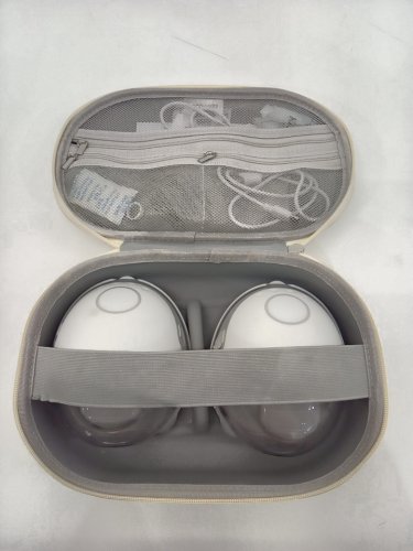 MOMCOZY MOBILE STYLE M6 HANDS-FREE SLIM DOUBLE BREAST PUMP - GREY/WHITE (MODEL: BP311) image 2