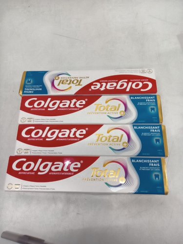 4PK colgate total active prevention toothpaste - FRESH WHITENING - 170ML/EACH image 2