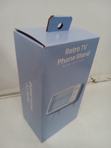 Gems Retro TV Phone Stand for Most Smartphones - Lavender image 2