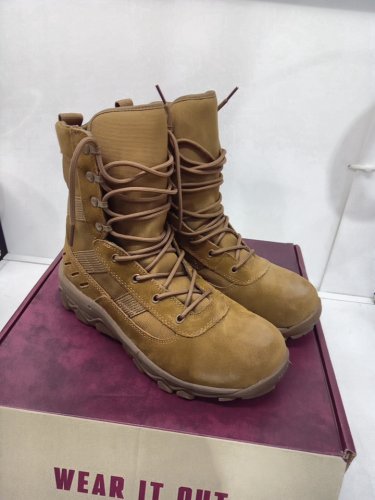 MEN'S REDHEAD rct warrior ULTRA tactical DUTY boots - size 10W - coyote image 2
